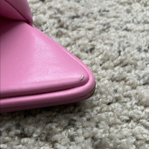 JW PEI Pink Mule Puff Heels - Picture 6 of 6